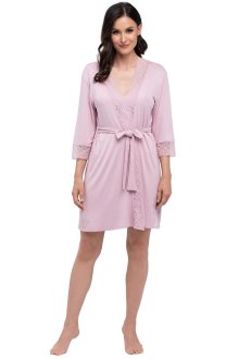 Dámský župan Jane pink - BABELLA růžová XXL