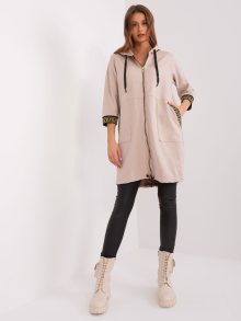 Mikina PM BL 6792.96P béžová S/M