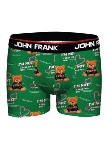 Pánské boxerky John Frank JFBD365 | zelená | L