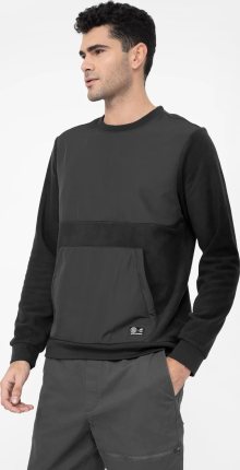 Pánská mikina 4F H4Z22-BLM010 tmavě šedá anthracite solid XL