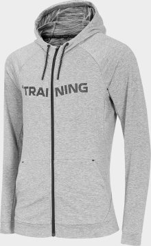 Pánská mikina 4F BLMF261 Šedá Šedá S