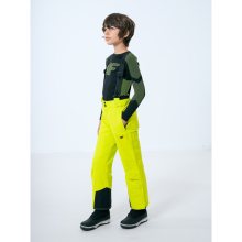 Dětské / junior lyžařské kalhoty HJZ22 JSPMN001 45S neon zelená - 4F neonová zelená 152