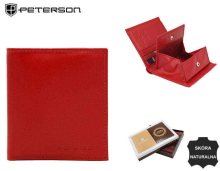 *Dočasná kategorie Dámská kožená peněženka PTN RD 230 GCL červená jedna velikost