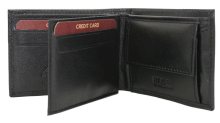 *Dočasná kategorie Dámská kožená peněženka PTN RD 280 GCL černá jedna velikost