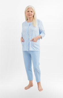 Dámské pyžamo Martel Maria Ii 201 3/4 3XL-4XL modrá 3xl