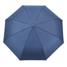 Krátký poloautomatický deštník Semiline L2050-1 Navy Blue Průměr 95 cm
