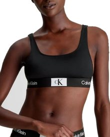 Dámské plavky Calvin Klein KW0KW02354 PODPRSENKA černá | černá | L