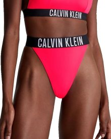 Dámské plavky Calvin Klein KW0KW02665 TANGA růžové | růžová | S