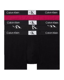 Pánské boxery Calvin Klein NB3528E 3 KUSY | černá | S