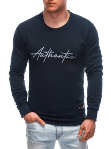 Inny Tmavě modrá mikina se vzorem a s nápisem B1669