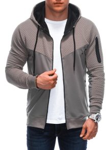 Inny Trendy hnědá mikina s kapucí B1668