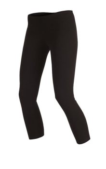 Dámské legíny v 7/8 délce Litex 9D423 černé | černá | XXL