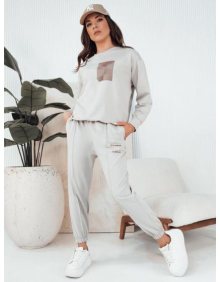 Dámská tepláková souprava FUTURE šedá