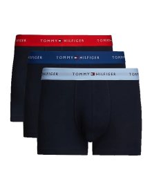 Pánské boxery Tommy Hilfiger UM0UM02763 0XZ 3 KUSY | černá | L