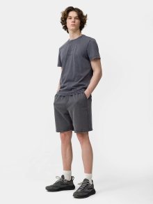 Pánské teplákové šortky 4FSS23TSHOM052-22S šedé - 4F