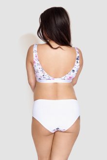 Dámské kalhotky Mitex Mama Panty Flowers béžová S