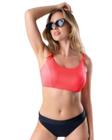 Dámské plavky TIMO 812644 | oranžová | 80E