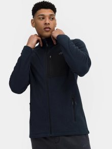 Pánský fleece 4FSS23TFLEM074-30S tmavě modrá - 4F
