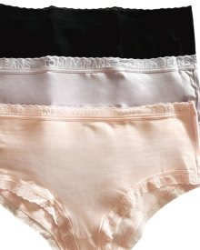 Dámské kalhotky Tommy Hilfiger UW0UW05018 3 kusy | vzorované | S