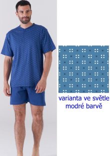 Pánské pyžamo KARELPIU KC6174 | blu | XXL