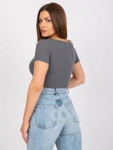 Tričko RV TS model 17041680 tmavě šedá S - FPrice