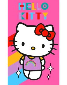 Dětský ručník Hello Kitty Rainbow 30x50 cm | dle fotky | 