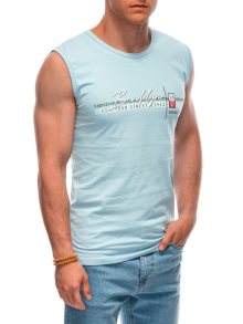 Inny Světle modré tílko s nápisem S1969