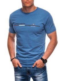 Pánské tričko S1712 tmavě modré