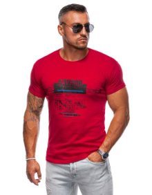 Pánské tričko S1983 červené
