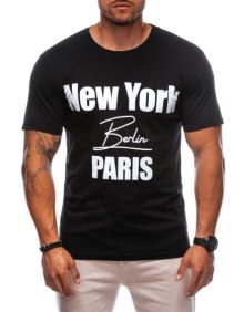 Pánské tričko S2004 černá