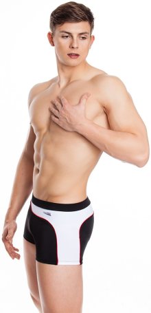 Plavecké šortky model 20294025 černá/bílá - AQUA SPEED