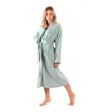Velikost: M, Řezání: dlouhý župan kimono, Barva: 6251 olivově zelená