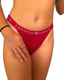 Dámská tanga Emporio Armani 164522 4F227 | červená | S