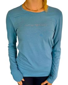 Dámské triko Emporio Armani 163229 4F223 | modrá | XL