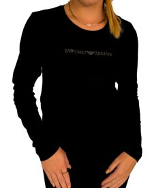 Dámské triko Emporio Armani 163229 4F223 černé | černá | XL