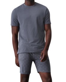 Pánské pyžamo Calvin Klein NM2845 šedé | šedá | M