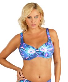 Dámská plavková podprsenka Litex 6E039 | modrá | 75D