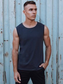 Dstreet Klasické tílko v granátové barvě