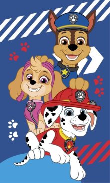 Dětský ručník Paw Patrol Blue 30x50 cm | dle fotky | 