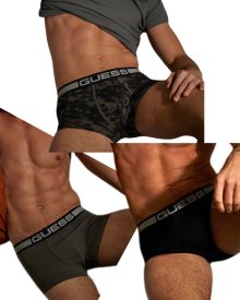 Pánské boxery GUESS U4BG05 P9YB JOE | vzorované | XL
