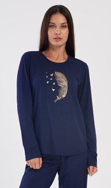 Dámské pyžamo dlouhé Peří