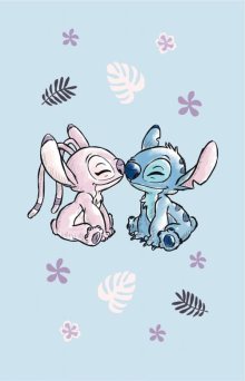 Dětský ručník Lilo a Stitch Light blue 30x50 cm | dle fotky | 