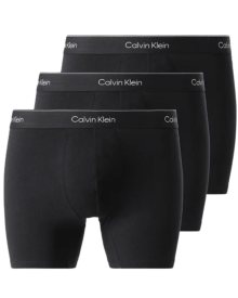 Pánské boxery Calvin Klein NB3964 BOXER BRIEF 3 kusy | černá | L