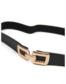 Černý dámský pásek