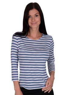 Dámská halenka Monic HTX01130 BABELL | modrá | XL