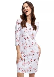 Dámská noční košile 200/41 LUNA | růžová (pink) | L