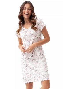 Dámská noční košile 166/41 LUNA | bílá | S