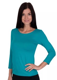 Dámské tričko Manati 3/4 HTX00655 BABELL | tyrkys tmavá | XL