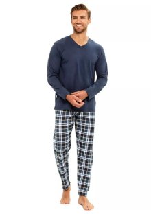 Pánské pyžamo Darren 3293/3294/3295/41 TARO | jeans tmavá | M