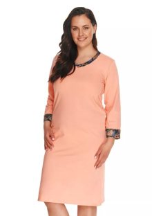 Dámská noční košile Luna 2810/21 TARO | meruňka | XXL